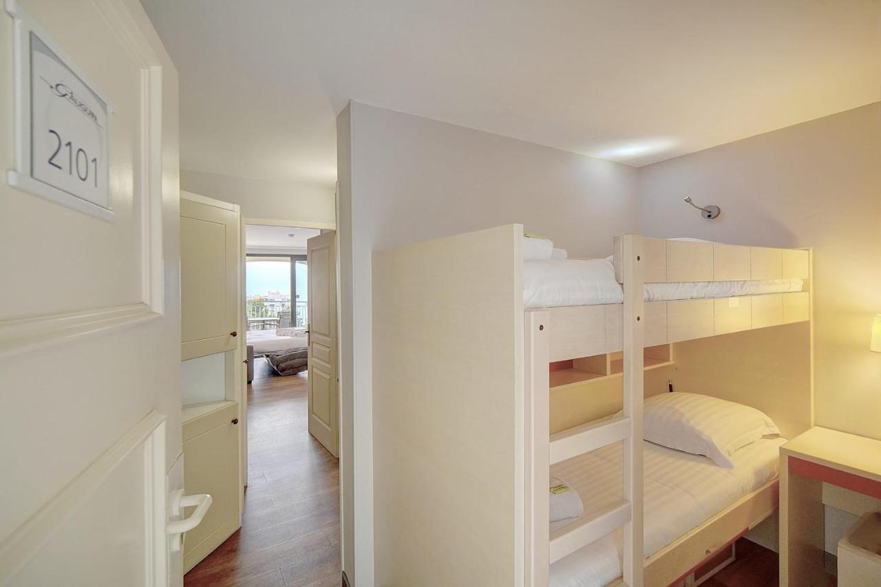 Immogroom - 2 Rooms Sea View - Swimming Pool - Terrace - Parking - Ac คานส์ ภายนอก รูปภาพ